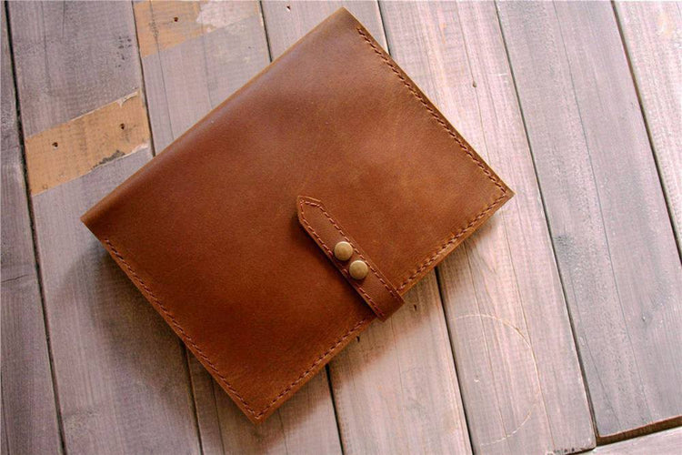 handmade Leather Sketchbook Cover