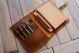Leather Sketchbook Cover