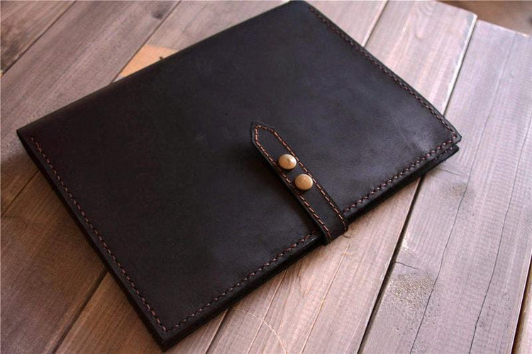 embossed leather padfolio