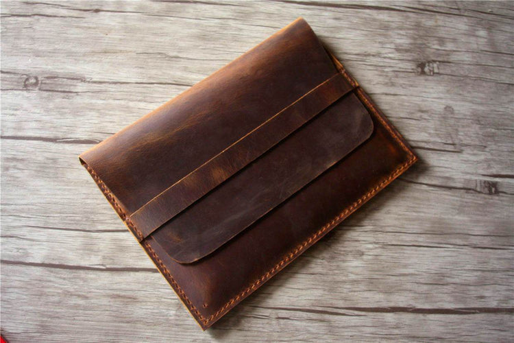 Custom Leather Macbook Pro 13 Inch Sleeve