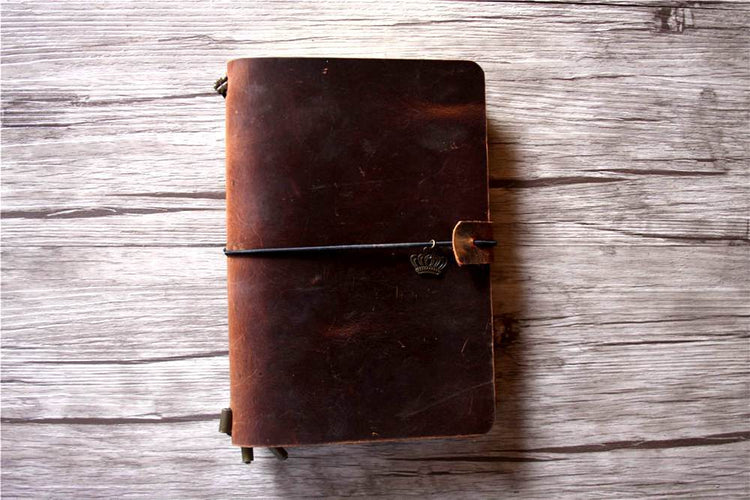 Leather Refillable Bound Journal