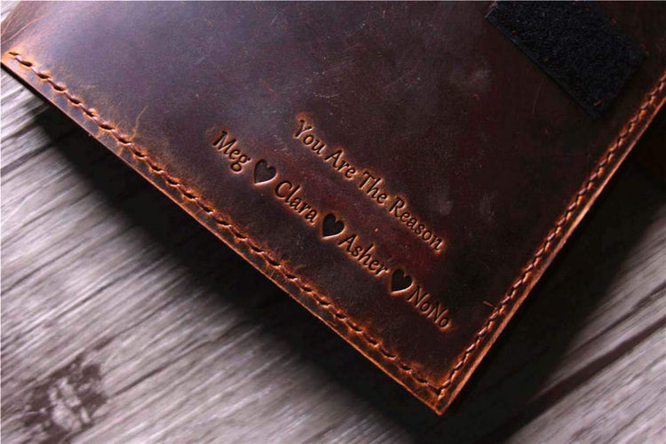 custom leather kindle sleeve