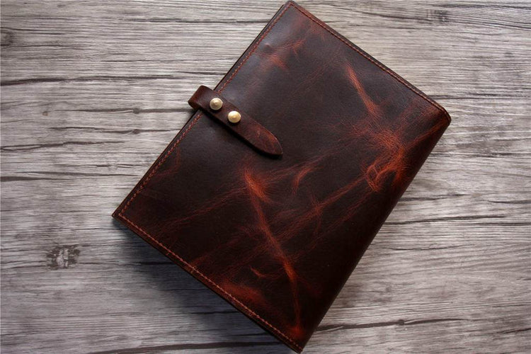 handmade leather organizer for men