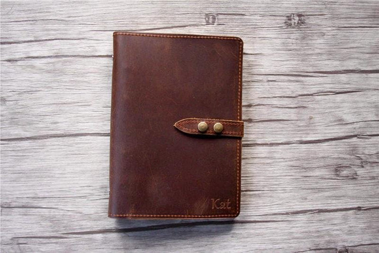 custom leather binder covers