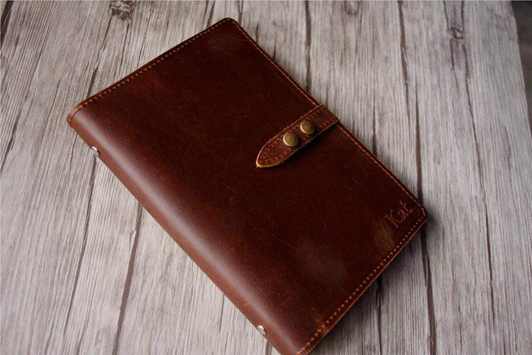 leather wedding planner binder