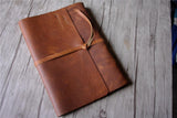 leather bound memory book album