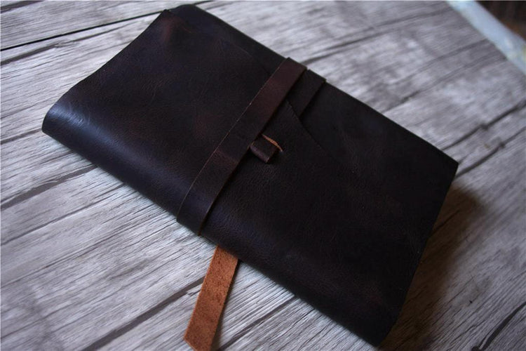 coffee leather graduation memory book