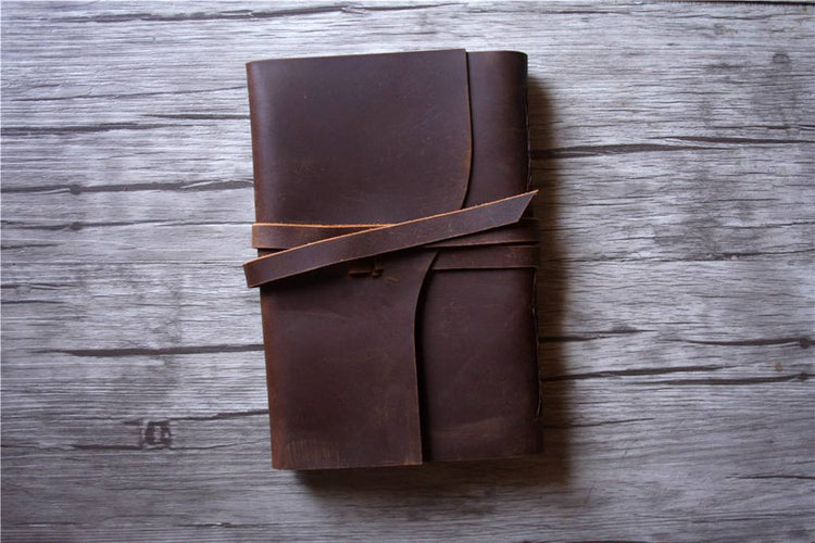 handmade leather retirement party books