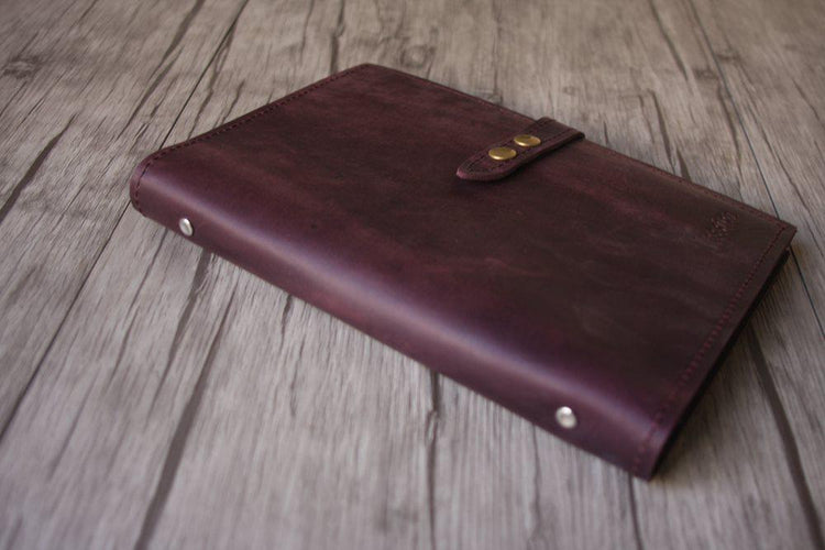 Men's Refillable Leather Sketchbook