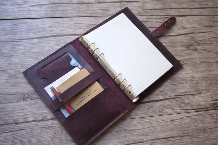 Refillable Leather Sketchbook