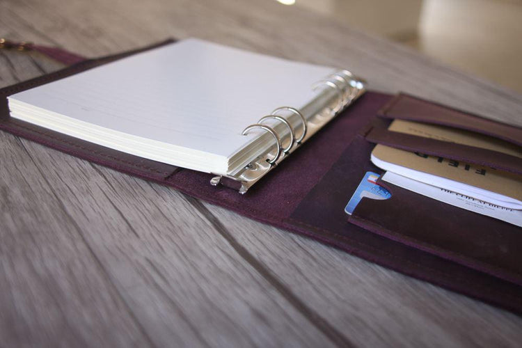 Designer Refillable Leather Sketchbook