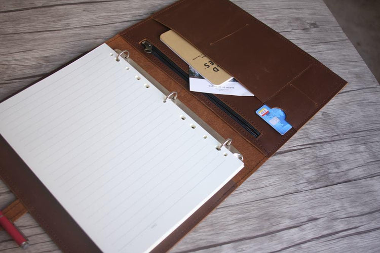 Refillable Extra Large Leather Sketchbook
