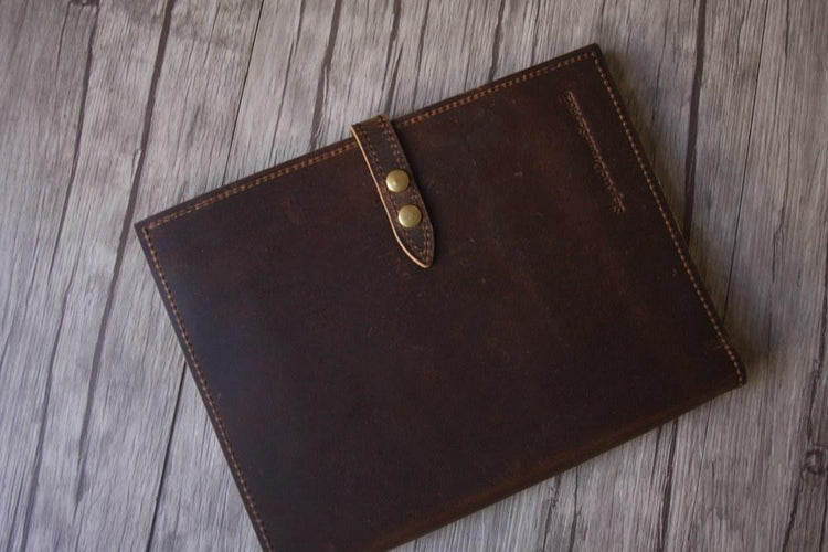 Zipper Refillable B5 Leather Journal
