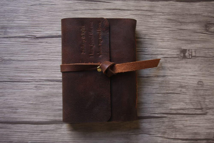 Handmade Blank Leather Sketchbook