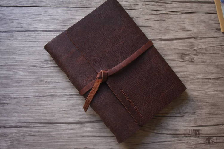 B5 Large Leather Sketchbook