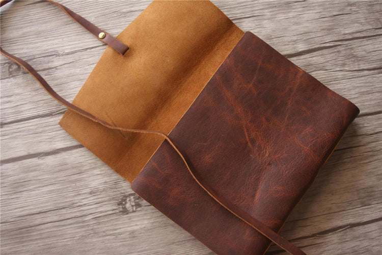Custom Leather Photo Guest Book