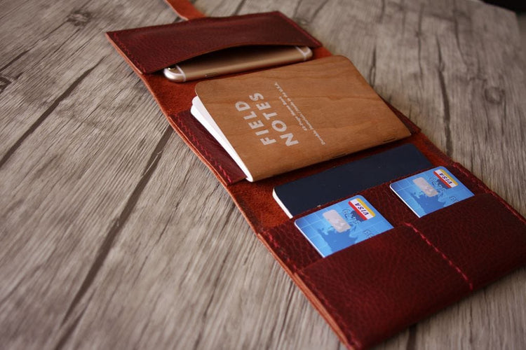 custom passport organizer holder