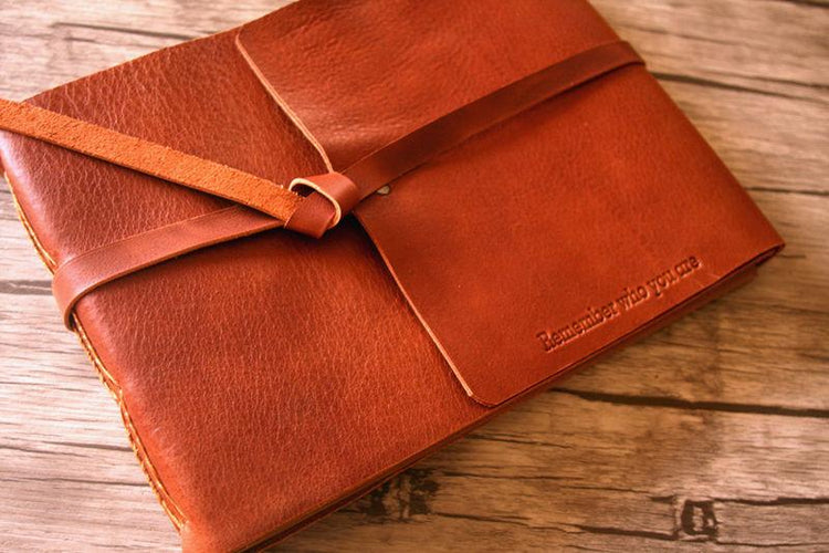 leather pet dog photo albums