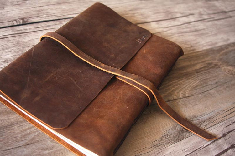 leather bound memory book best album