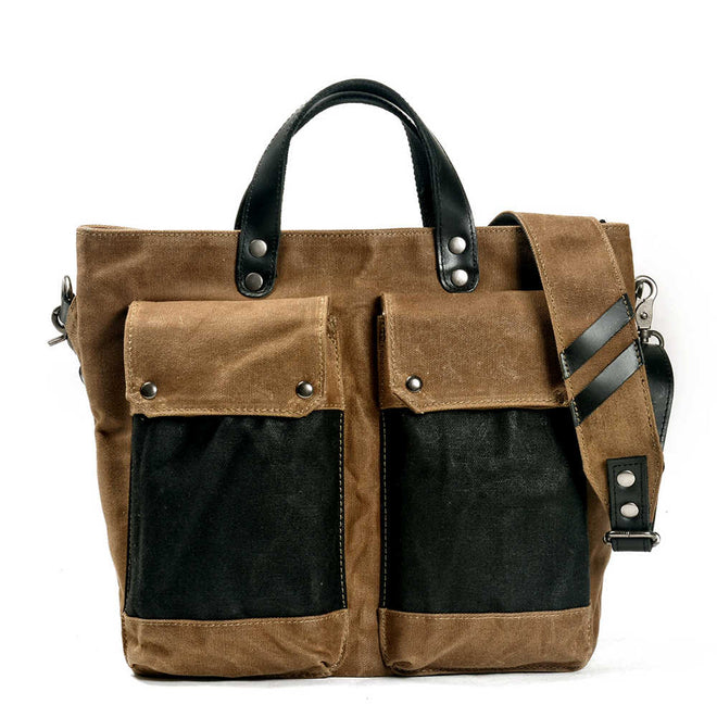 Brown Canvas Tote Bags