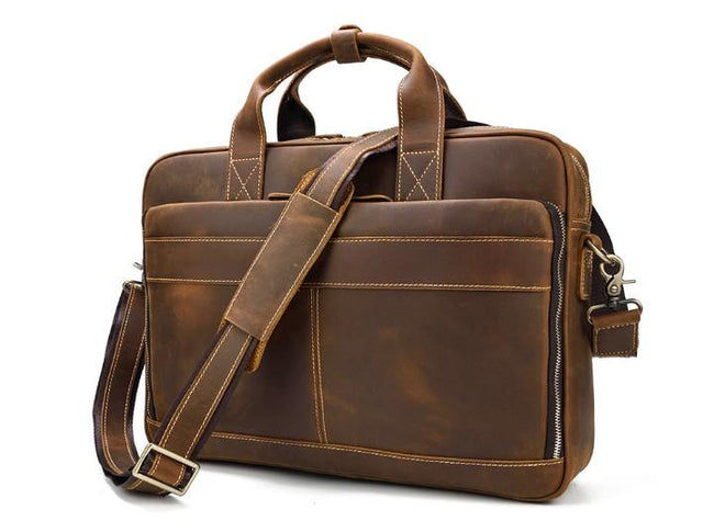 Messenger aus Leder