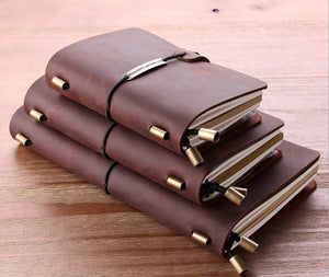 Leather Traveler's Notebooks - A5, B6 & More Sizes 