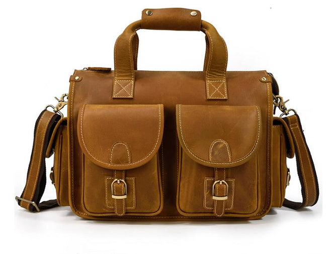 Men&#39;s Leather Messenger Bags