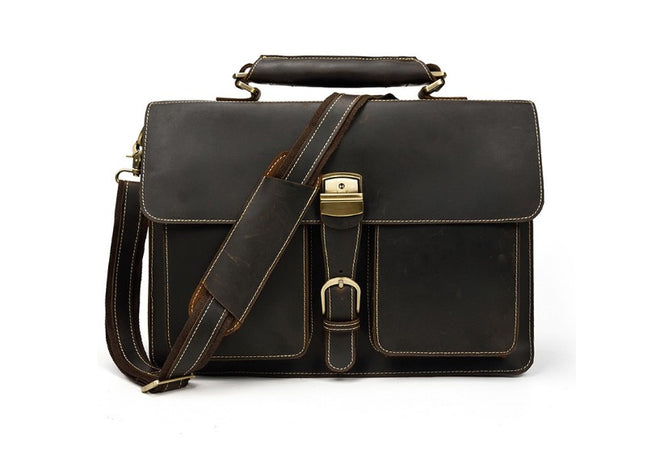 Braune Ledertaschen