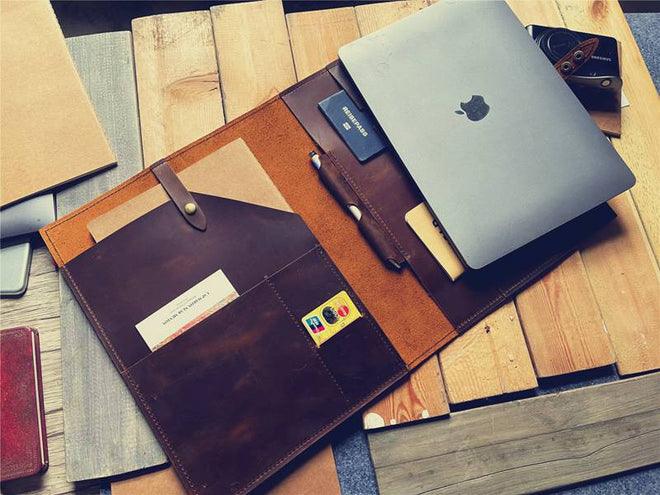 17 Inch Leather Laptop Cases