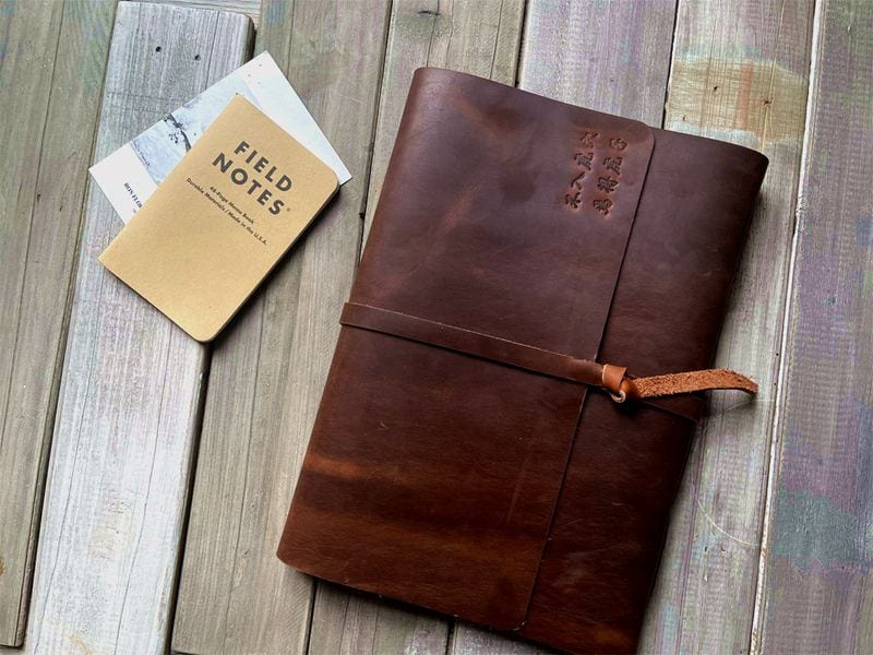 Personalized Coffee Leather Bound Journal – LeatherNeo
