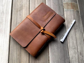 Personalized Leather Bound Journals for Her