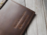 Handmade Personalizable Leather Macbook Air 15 M1 M2 Case