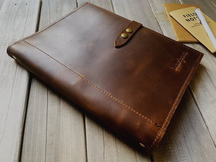 Handmade Personalized Large Refillable Leather Journal