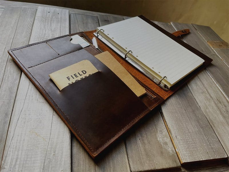 Personalized Large Refillable Leather Journal