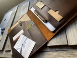 Vintage Designer Macbook Pro 13-Inch Leather Sleeve Case