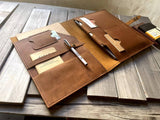 Vintage  Leather Case Sleeve for Macbook Pro Air 13 14 15 