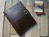 Handmade Leather Macbook 15 inch Cover Sleeve