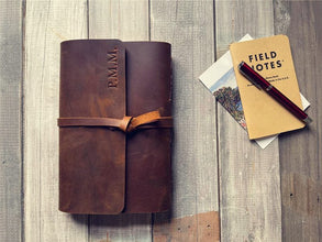 Vintage Handmade Leather Bound Journal