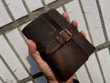 Rustic A6 Brown Small Pocket Leather Journal