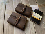 Rustic Custom Brown Small Pocket Leather Journal