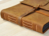 Leather Bridal Shower Guest Book