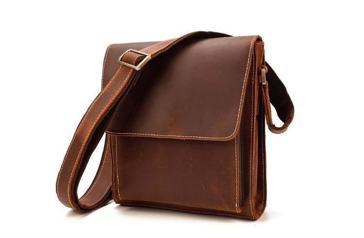 mens leather shoulder bag