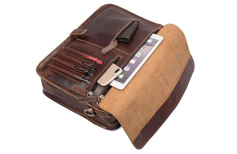 leather laptop bags