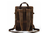 leather backpack diaper bag