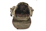 canvas backpack bag for laptop