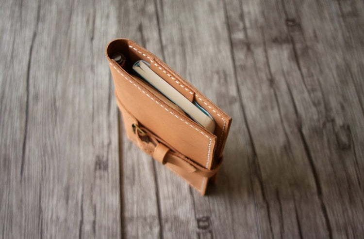 handmade moleskine notebook holder