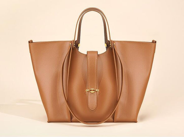 Handmade Women's Leather Tote Handbag
