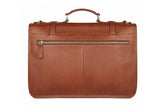 Large Leather Travel Laptop Bag Briefcase