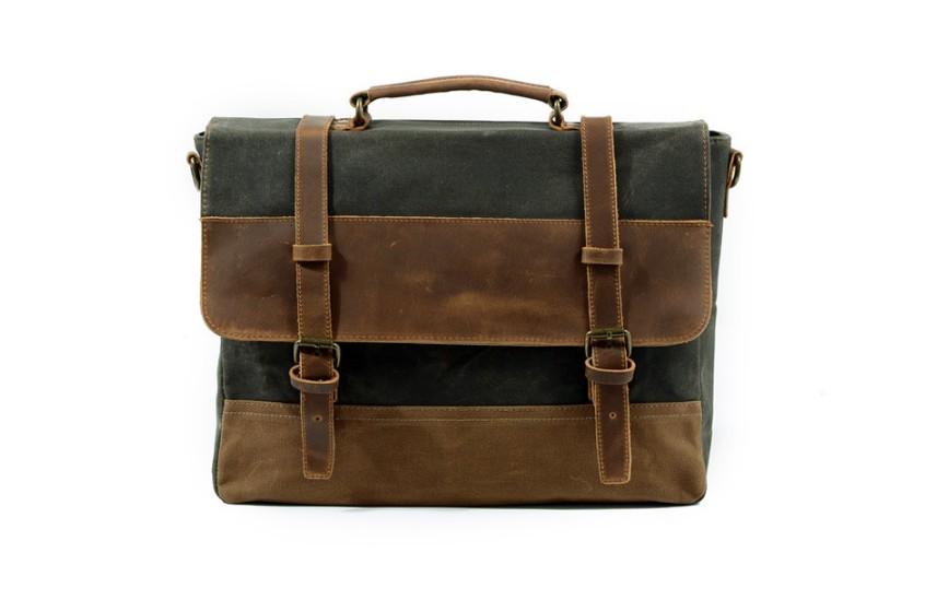 Canvas & Leather Bags for Men