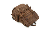 handnamde canvas leather designer backpacks bags